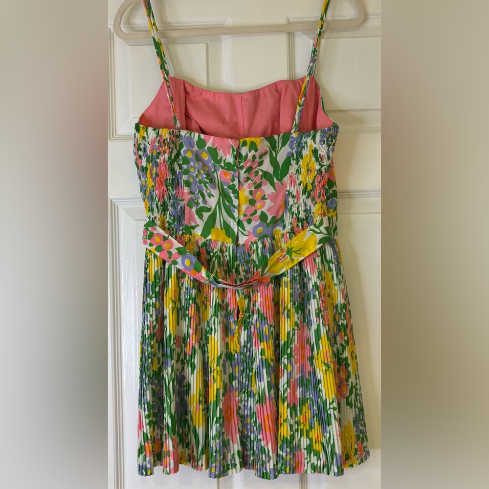 1960’s Vintage‎ Gabar Floral Multicolor Pleated Sunsuit Swimsuit Small Medium - Picture 9 of 12